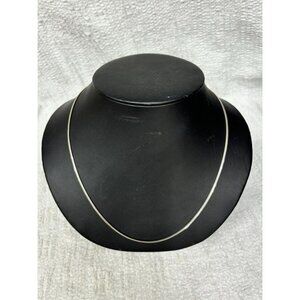 KA Sterling Silver Flat Snake Chain Necklace 22" #59